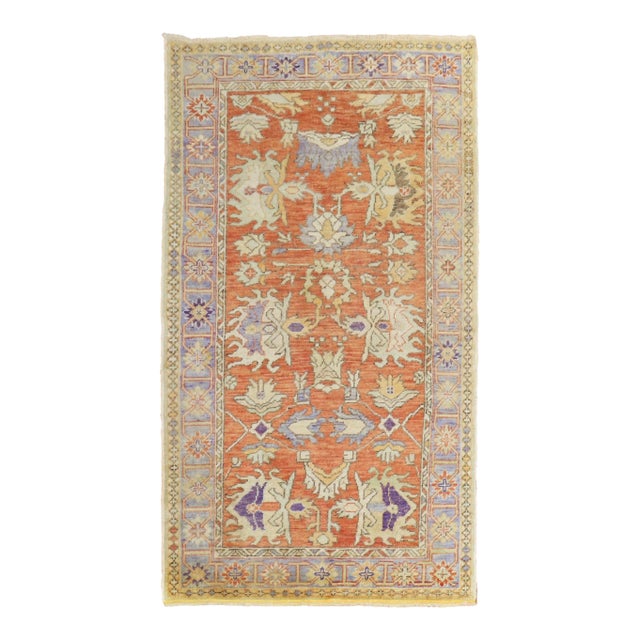 Vintage Turkish Rug - 3'4" x 5'11" For Sale