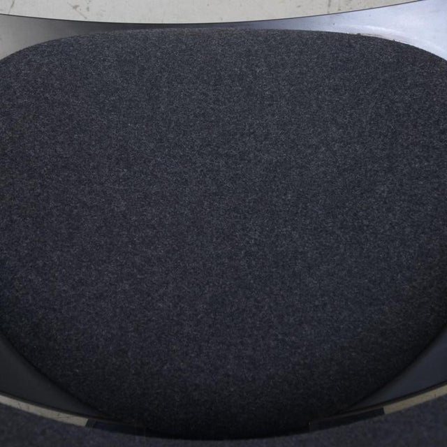 CH07 Shell Chair in Grey Fabric by Hans J. Wegner, 2010s For Sale - Image 6 of 18
