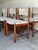 1960s Rosewood Dining Chairs Set of 6 Upholstered Seat Denmark 1960s For Sale - Image 5 of 10