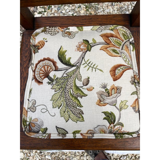 Late 19th Century Antique Carved Oak Claw Foot Side Chairs - a Pair For Sale In New Orleans - Image 6 of 11