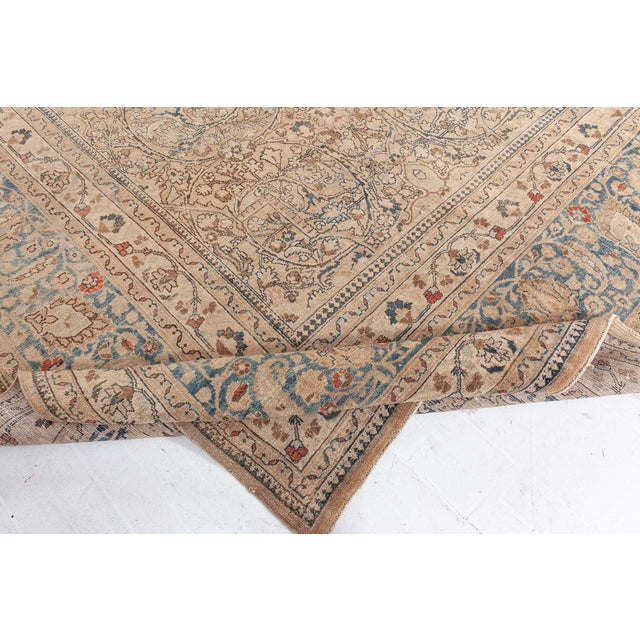 Fine Antique Persian Khorassan Rug For Sale - Image 9 of 10