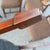 English Regency Revival Mahogany and Gilt Shield-Back Dining Chairs, Set of Five, Circa 1930 For Sale - Image 4 of 18
