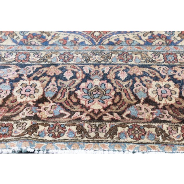 Antique Tehran Rug 4'6'' x 6'10'' For Sale - Image 9 of 11