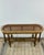 Louis XV Gilded Caned Bench, 1920s For Sale - Image 4 of 10
