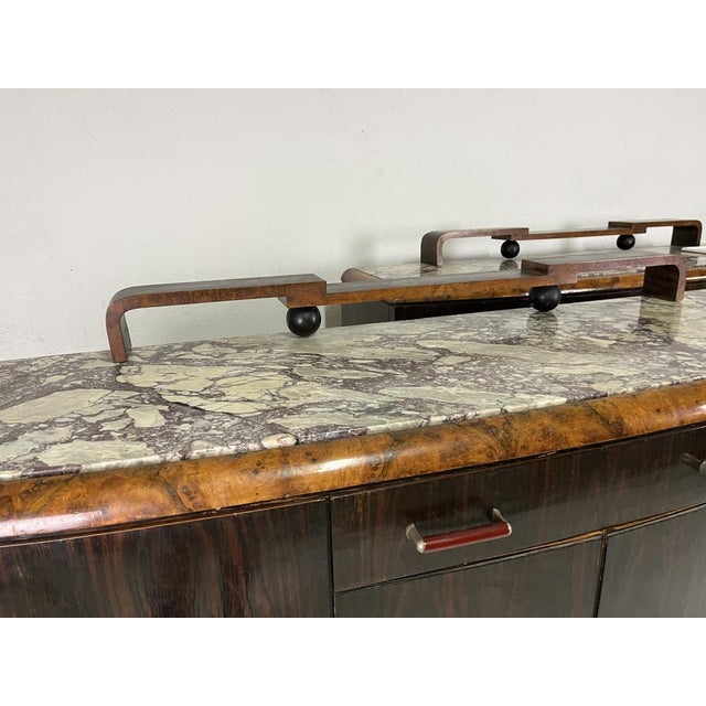 Sideboards by Gaetano Borsani for Atelier Varedo Deco, 1930s, Set of 2 For Sale - Image 3 of 18