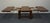 Wood Canal Dover Solid Quarter Sawn Oak Contemporary Mission Style 120" Ironwork Trestle Dining Table For Sale - Image 7 of 12