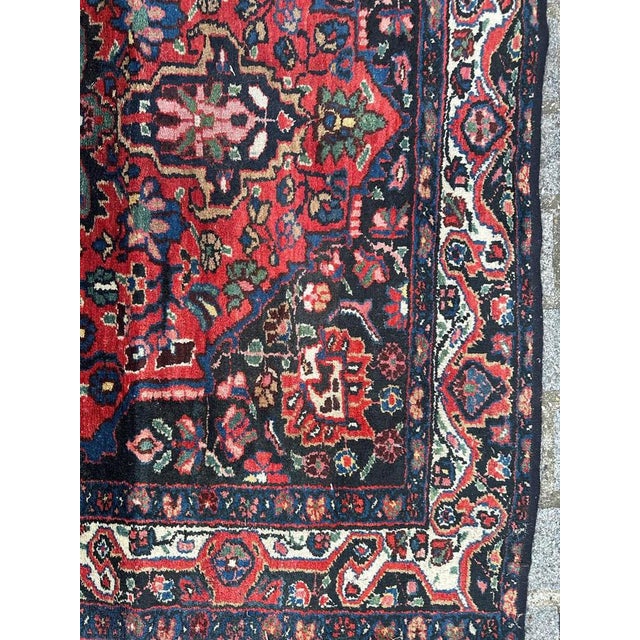 Textile Mid-Century Kurdish Rug, 1940s For Sale - Image 7 of 17