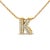 Elegance meets personalized charm in this exquisite pendant, meticulously crafted from radiant 10K yellow gold enhances...