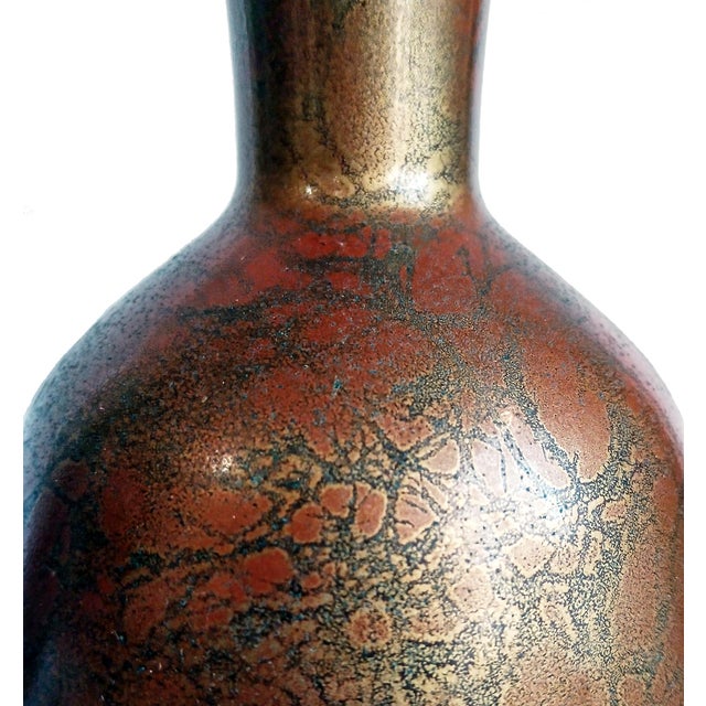 Japanese Bronze Vase, Early 20th Century For Sale - Image 10 of 14