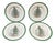 Christmas Tree Plates from Spode, Set of 4 For Sale