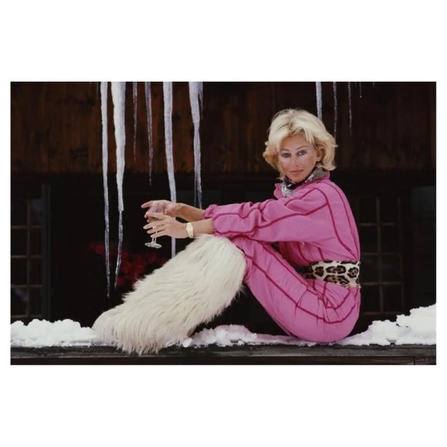 Slim Aarons, Princess Bianca, Estate Stamped Photographic Print, 1985 / 2020s For Sale