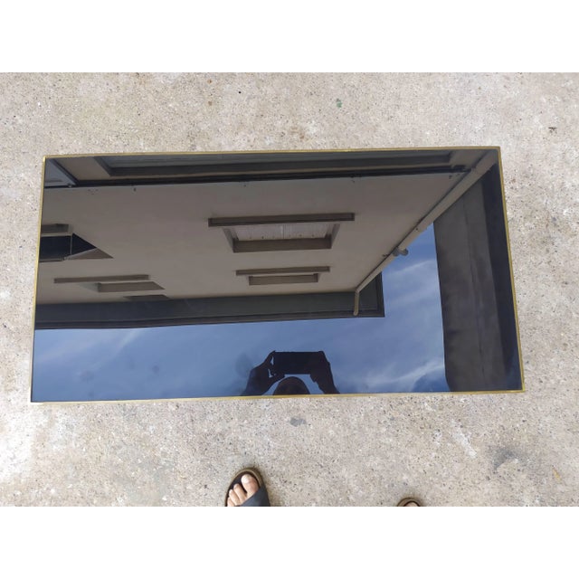 Gilded Brass Coffee Table by Claude Delor, 1950s For Sale - Image 10 of 18