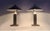 Late 20th Century Restored Pair of Formidable Steel Table "Arquitectura" Table Lamps With Original Finials by Sergio Orozco for Brueton For Sale - Image 5 of 12