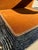 Pair of Custom Carnelian Mohair Cigar Lounge Chairs For Sale - Image 4 of 4