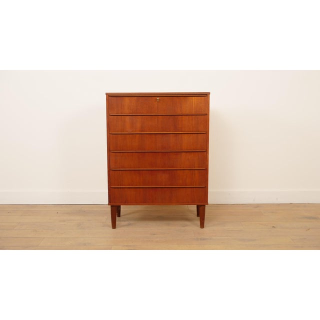 Vintage Danish Chest of Drawers in Teak For Sale - Image 10 of 10