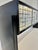 Metal Italian Sideboard in Black Lacquer and Silver Leaf, 1950s For Sale - Image 7 of 10