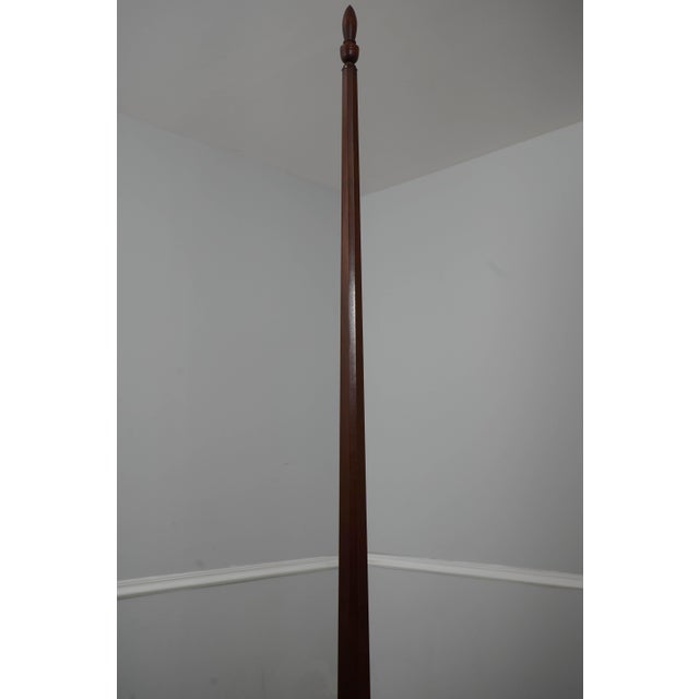 1970s Eldred Wheeler King Size Cherry Pencil Post Bed For Sale - Image 5 of 15