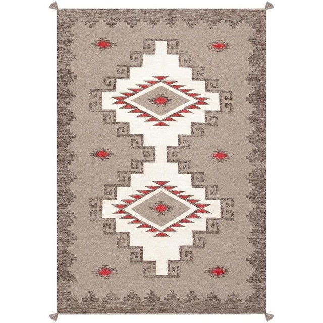 Tuscany Wool Ivory Area Rug, 8'10'' X 11'11'' For Sale In New York - Image 6 of 6