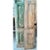 Pair Antique Vintage French European Tall Wood Doors For Sale - Image 6 of 7