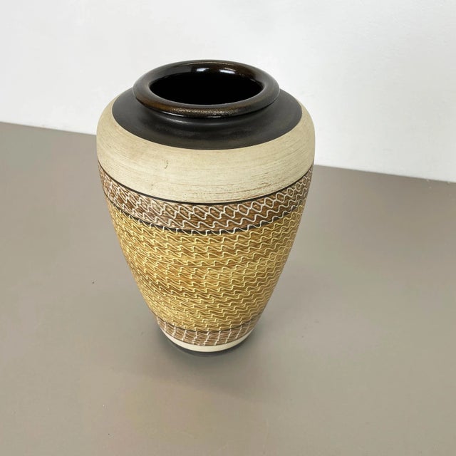 Large Abstract Ceramic Pottery Vase from Dümmler and Breiden, Germany, 1950s For Sale - Image 4 of 15