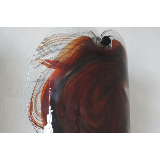 Holmegaard Vintage Glass Sconces by Per Lutken for Holmegaard, 1970s, Set of 2 For Sale - Image 4 of 9