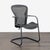 This Herman Miller chair features a sleek black mesh seat and back for breathability and comfort. Its cantilever base...
