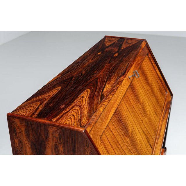Secretaire in Rosewood by H.W. Klein for Bramin, 1960 For Sale - Image 9 of 18