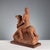 Brown José Pizzo, Nude Figurative Composition, Terracotta For Sale - Image 8 of 11