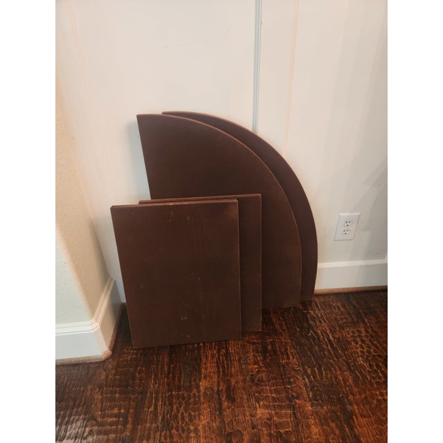 Vintage Harden Furniture Extension Dining Table and Chairs and Pads For Sale - Image 13 of 18