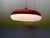 Red Siform UFO Pendant from Siemens, 1960s For Sale - Image 16 of 18