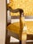 Wood Empire Style Hand-Carved Armchairs With Contrasting Fabrics, Gold Accents, Made in Usa by Shelby Williams For Sale - Image 7 of 8