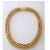 Solid 18 Kt. Gold Mesh Link Choker Continental For Sale - Image 4 of 10