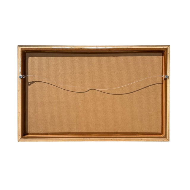 1950s Loló Soldevilla Signed Mixed Media on Paper, Framed For Sale - Image 9 of 9