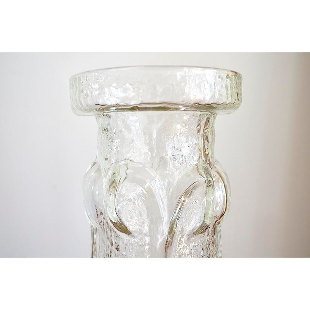 Italian Glass Vase attributed to Wayne Husted for Stelvia, Italy, 1960s For Sale - Image 3 of 7