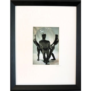 Trio of Male Nudes, Atlas. Limited Edition Photography 2025 by C. Damien Fox For Sale