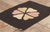 Coffee Vintage Mexican Zapotec Rug, 01'02 X 01'06 For Sale - Image 8 of 10