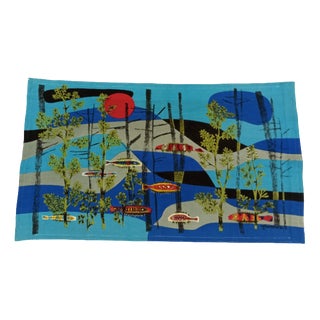Calypso Tapestry from René Fumeron, France, 1960s For Sale