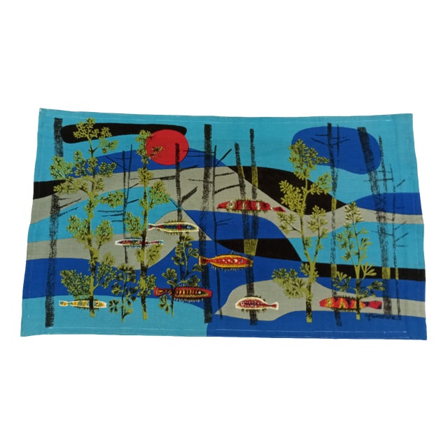 Calypso Tapestry from René Fumeron, France, 1960s For Sale