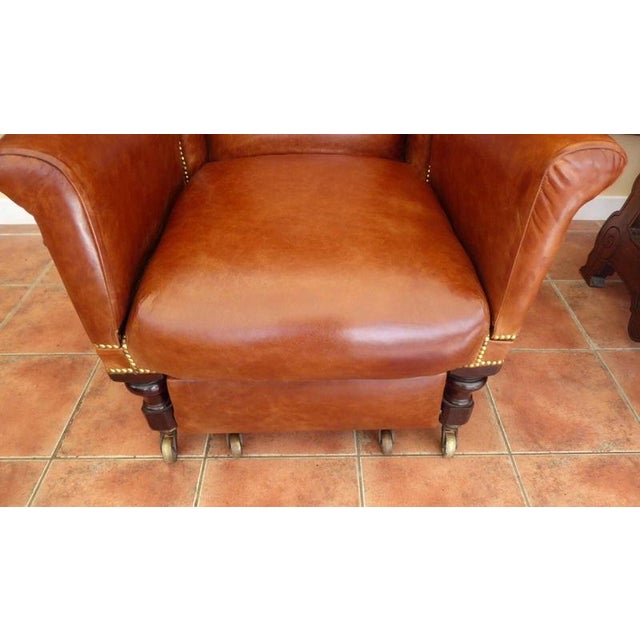 Antique Regency Mahogany Reclining Chair attributed to Robert Daws, 1830 For Sale - Image 4 of 17