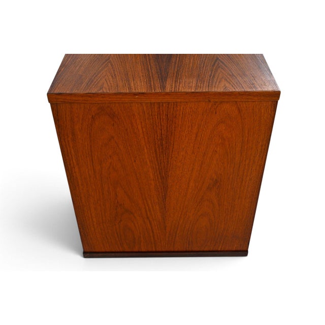 Brown 1960s Danish Rosewood Sideboard, 61-Inch For Sale - Image 8 of 18