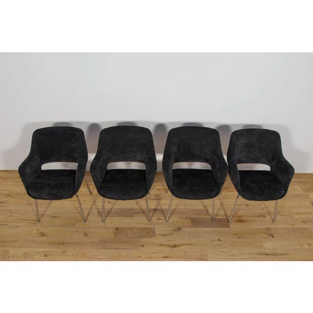 1970s Kilta Armchairs by Olli Mannermaa for Juch Mobelfabrik, Germany, 1970s, Set of 4 For Sale - Image 5 of 18