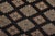 Textile Bokhara Rug 4’2” X 6’1” Black Wool Tribal Hand-Knotted Oriental Carpet For Sale - Image 7 of 11