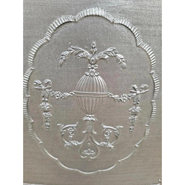 Metal Grand Victorian Edwardian Cast Iron Combination Fireplace For Sale - Image 7 of 11