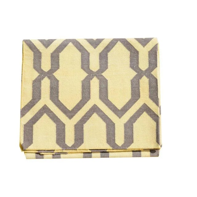 Casa Cosima Agneta Rug, 6x9, Mustard For Sale - Image 4 of 5