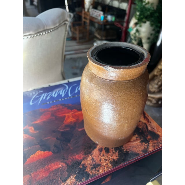 Up for consideration is a vintage country-core Amish butter churn jar. This is a unique piece that definitely tells a...