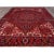 1960 10'x12'8" Fire Brick Red With Asphalt Black Border Vintage Heriz Oriental Rug For Sale In New York - Image 6 of 12