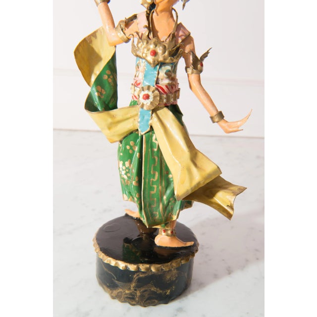 1970s Lee Menichetti Thailand Dance Costumed Sculptures- Set of 3 For Sale - Image 9 of 13
