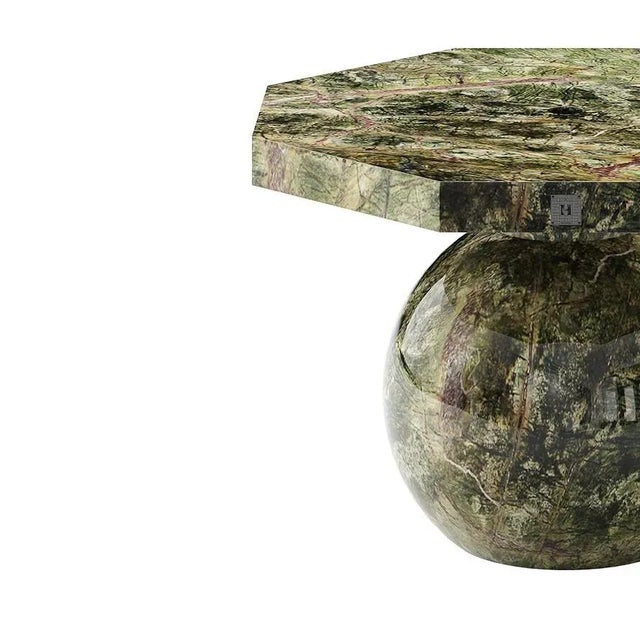 Pollock Side Table Forest is an outdoor side table that duals as a bold parasol base in a perfect shade of green. The...