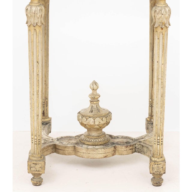 Louis XVI Style Carved Wood Occasional Table For Sale In New York - Image 6 of 9