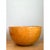 This vintage handcrafted wooden bowl is a study in pure, sculptural simplicity, its deep, hemispherical silhouette...